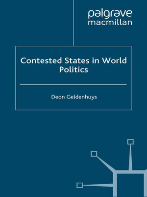 cover image of Contested States in World Politics